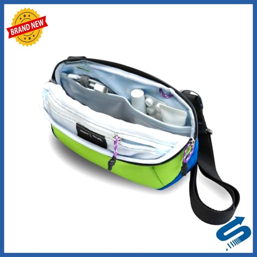 Compact Expandable Sling Bag With Multiple Pocket… - image 4